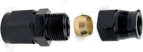 6AN Female to 5/16" Tubing Adapter Fuel Hardline Tube Fitting, 6 an Female to 5/ - Picture 5 of 12