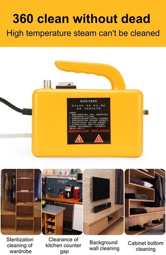 Steam Cleaner High Temperature Sterilization Air Conditioning Kitchen Hood Home - Picture 15 of 28