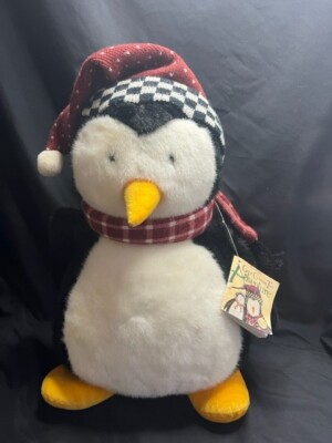 Hugsy Mumford Plush Penguin Debbie Mumm 18'' Great Christmas Tree Stuffed Animal