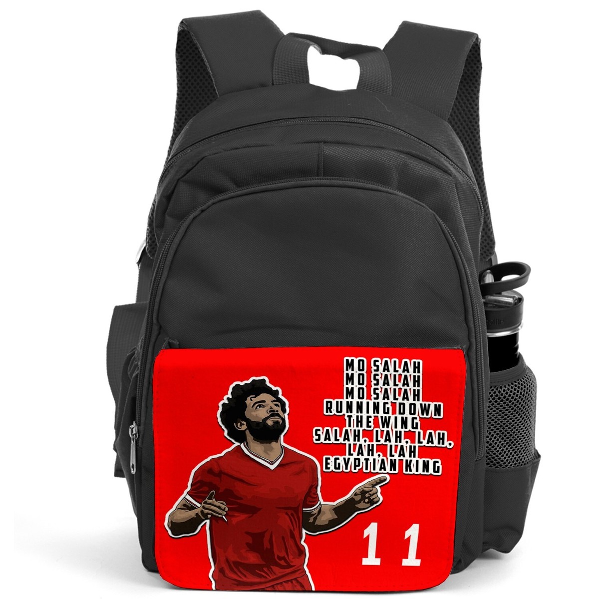 Mo Salah Football Backpack Liverpool Boys School Bag Rucksack PE