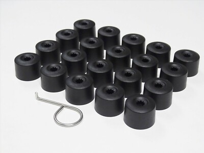 WHEEL NUT COVERS FOR SEAT IBIZA LEON ALTEA EXEO Mii