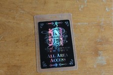 Joe Nichols - Laminated Backstage Pass  - FREE POSTAGE