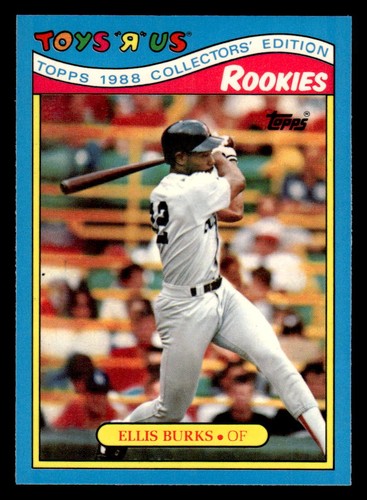 1988 Topps Toys "R" Us Rookies #5 Ellis Burks Boston Red Sox