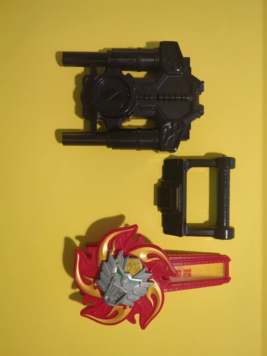 Power Rangers Super Ninja Steel Lion Fire Battle Morpher DX Incomplete