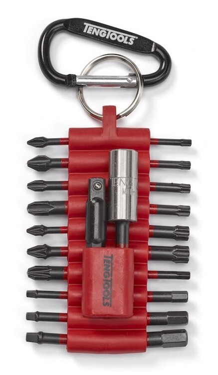 Teng Tools THBSI22 - Hook On Impact Screwdriver Bit Set Mixed - 22pcs