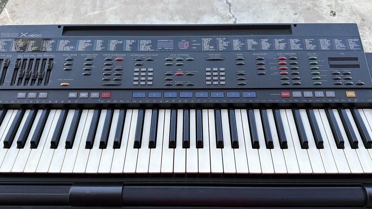 Original Yamaha Portatone Keyboard PSR-4500 X4500 | eBay Original Yamaha Portatone Keyboard PSR-4500 X4500 | eBay