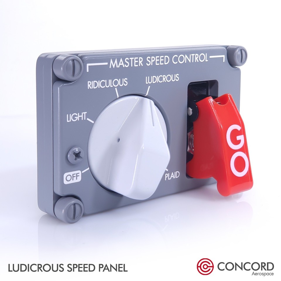 LUDICROUS SPEED PANEL | eBay
