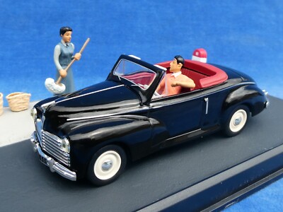 SUPERBE RARE TOP ++ ALTAYA 1:43 - PEUGEOT 203 CABRIOLET - LES BALAIS DE LAPALUD