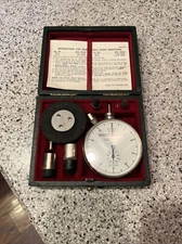 Vintage James G. Biddle Dial Indicator Set - Made in Switzerland with Case
