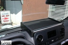 Ablagetisch Ablage Mittelablage Mercedes Sprinter Crafter ab 2019 Nickelrohr