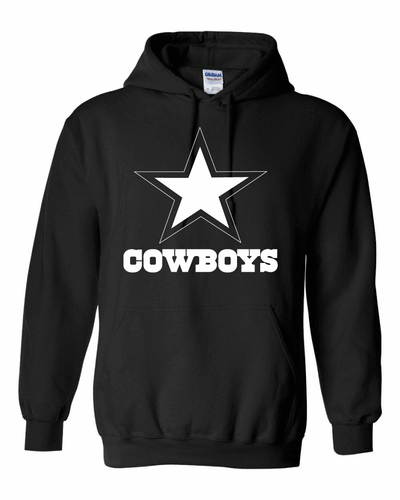 Dallas Cowboys Star Hoodie - Sizes S-5XL Free Shipping - Picture 1 of 7