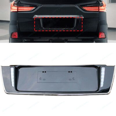 Tail Lift Gate License Plate Light Panel Assembly Fit For Lexus LX570 2008-2020