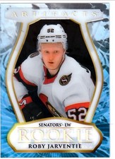  2023-24 Artifacts Clear Cut Rookies #221 Roby Jarventie in 2024-25 Artifacts 