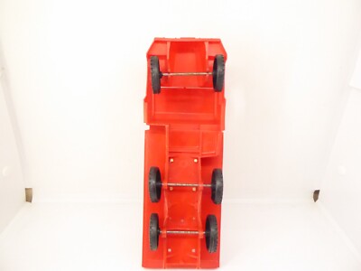 Jouet Feral Hugonnet – Berliet GBC 8KT Pompier – Échelle 1/30 – Plastique – France – Occasion