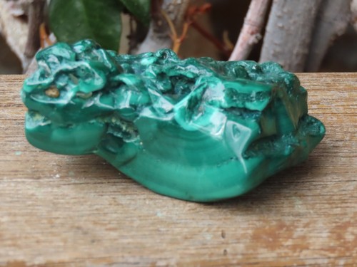 Polished Freeform Malachite Crystal Dark Green 120 Grams Mineral Natural - Picture 9 of 9
