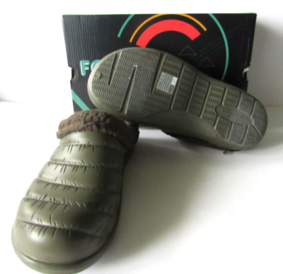 Skechers Foamies Mens size 8 Green Lined Camper Clogs  display picture 1