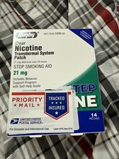 Rugby 21mg Nicotine Transdermal System Patch - 14 Count 3/2026