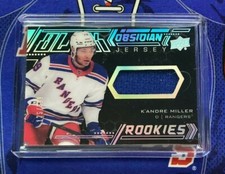 K'ANDRE MILLER RC 2020-21 SPx UD🏒 Black Obsidian Rookies Jersey ORJ-KM /399 QTY