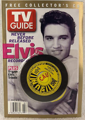 TV Guide Magazine July 4-10 2004 Elvis Presley Never Before Released Recordings