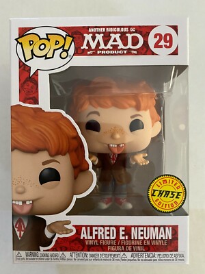 Pop! Vinyl: MAD TV - Alfred E. Neuman Chase Version – 9,5 Cm, Inkl. EcoTEK Pop Protector