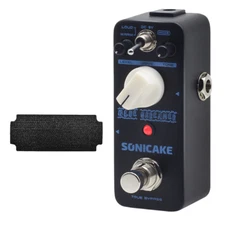 SONICAKE Vintage Analog Overdrive Guitar Effects Pedal +1pcs Hook and Loop Tape