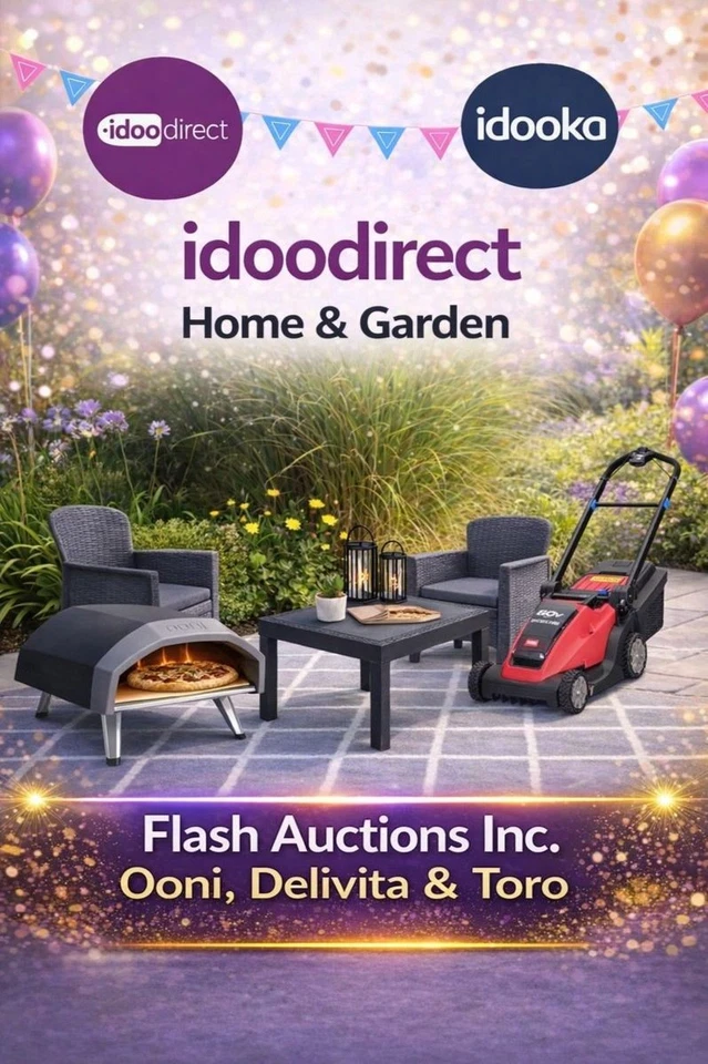 idoodirect's Spring Home & Garden Special - including Ooni & Delivita Ovens