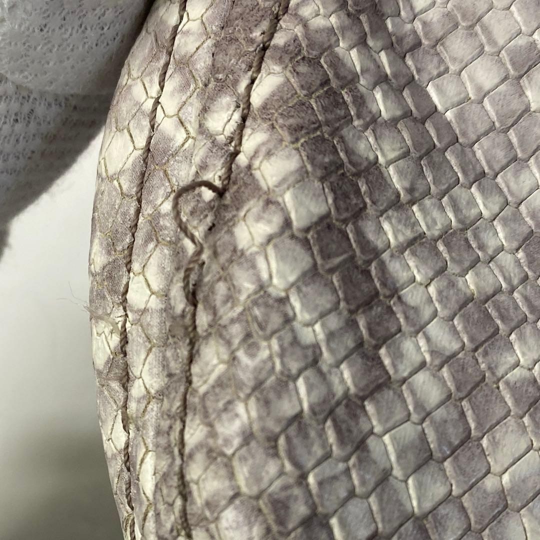 Michael Kors Python Embossed 2Way Shoulder Bag Gr… - image 12