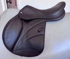 17.5" Voltaire Blue Wing Saddle - 2017 - 2 Flaps - SmartRide - Full Buffalo!