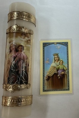 CIRIO OF OUR LADY OF MT. CARMEL FOR  PROTECTION, FAVORS, IN ENGLISH