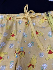 Disney Winnie The Pooh Women's Classic Light Lounge Pajama Pants Drawstring XSm