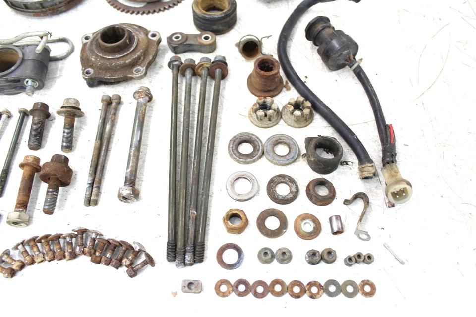 1989 Yamaha Breeze 125 Chassis Bolt Kit Hardware Motor Mount Wire One Way Clutch - Image 4 of 4