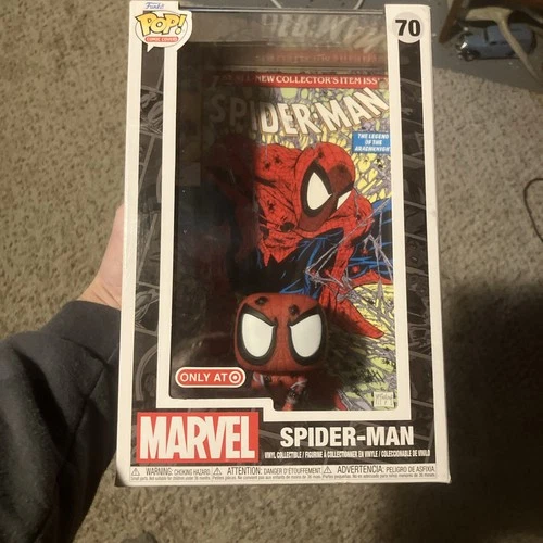 Funko Pop! Comic Book Cover with Case: Marvel - Spider-Man - Target ( ) #70