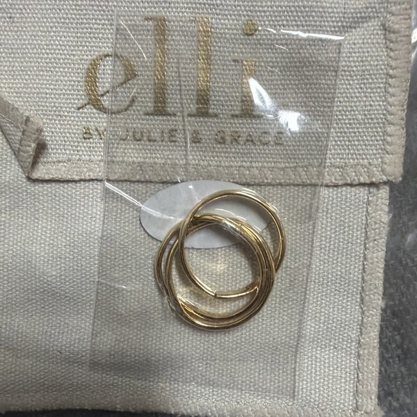 Elli Ring Basic Wickelring Klassisches Design 925 Silber Vergoldet Ringweite 52-image