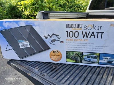 Thunderbolt Magnum Solar 100 Watt Solar Kit - BRAND NEW in Factory Sealed Box!