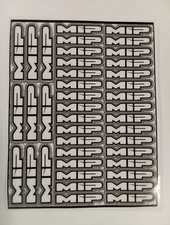 Mip RC Logo Decal Sheet Grey