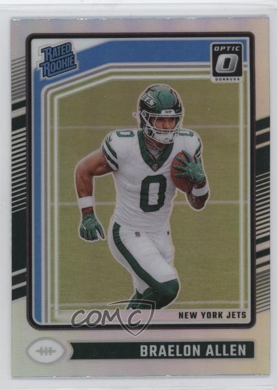 2024 Panini Donruss Optic Rated Rookie Holo Prizm Braelon Allen #211 1bw7