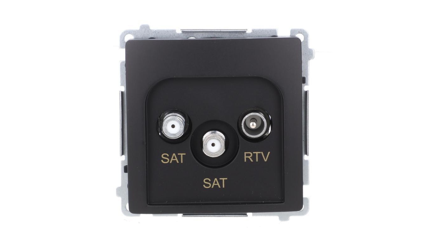 Simon Basic BMZAR + SAT3.1-P2.01/49 Satellite Antenna Socket