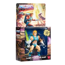 Mattel 2026 Masters of the Universe Origins Deluxe LASER POWER HE-MAN In Hand