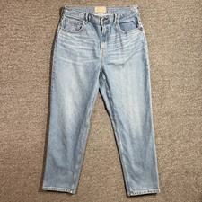 Everlane Jeans Size 31 The Cheeky Jean Light Wash Blue High Rise Straight Leg