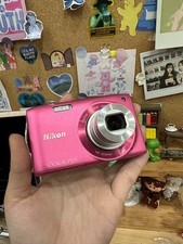 Nikon COOLPIX S3300 Strawberry Pink 6x Zoom 16.0MP Digital Camera Pink 90 New