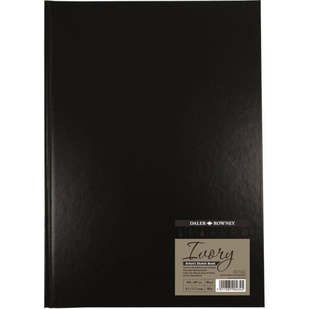 Daler Rowney Ivory Softtouch Softbound Sketchbook A4