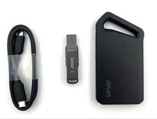 Lexar High-Performance Memory storage 1TB SSD with Dual Drive USB-C 64GB