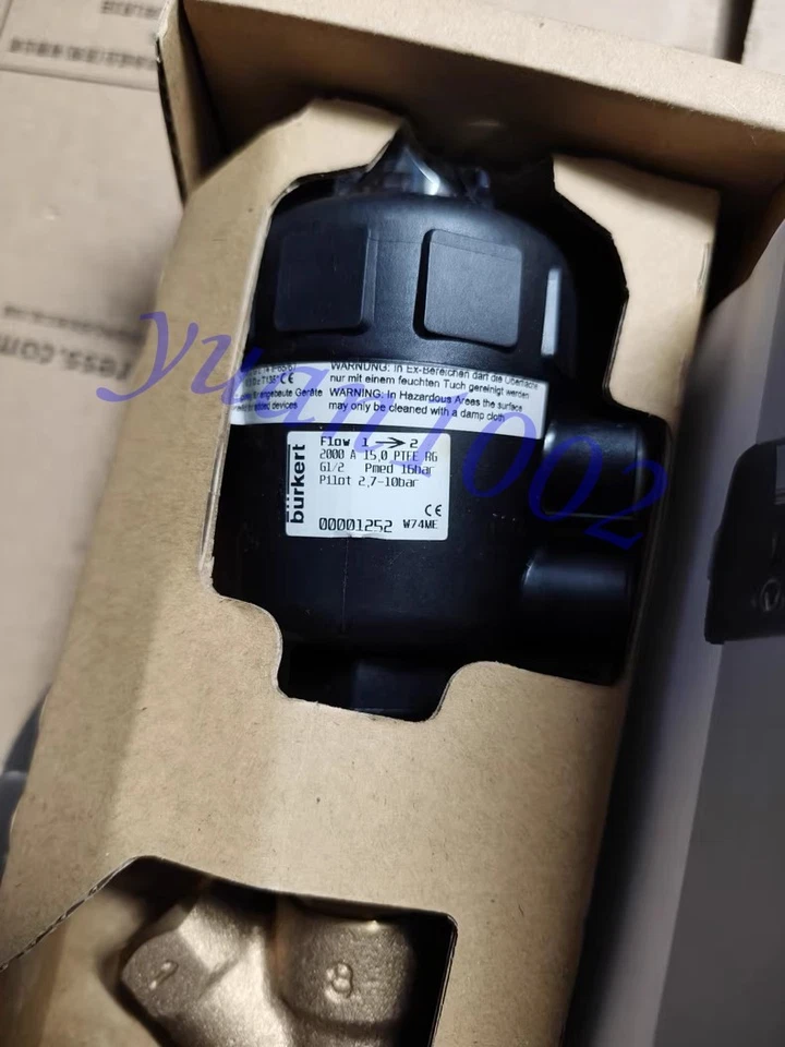 1PCS NEW Burkert 2000 A 15.0 PTFE RG 00001252 Pneumatic valve Fast delivery - Image 3 of 4