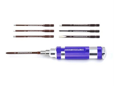 Arrowmax COMBO QUICK DRIVE TIP CADDY SET METRIC 7 PCS / AM160002Arrowmax