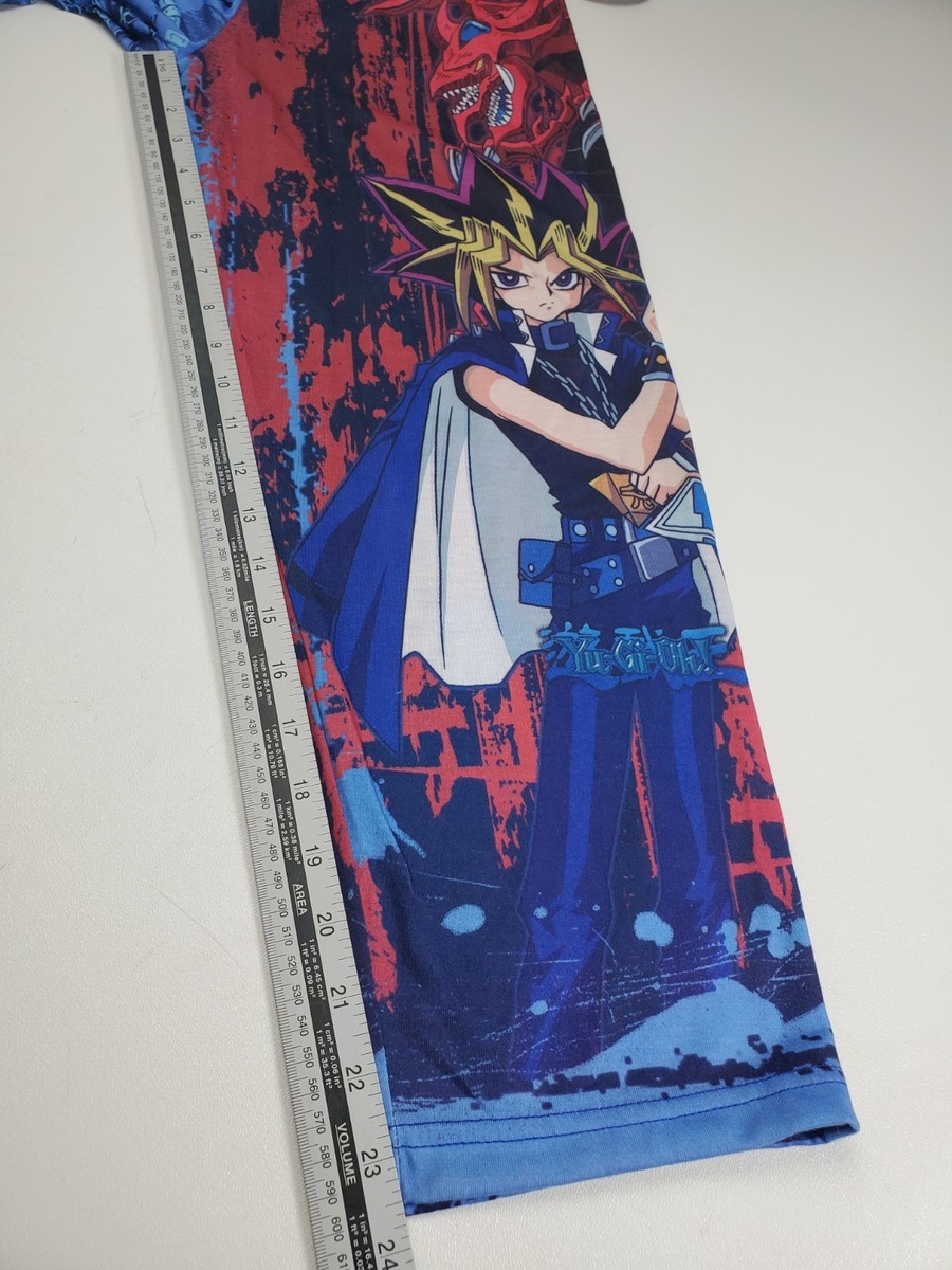 Yugioh Lounge Pants Youth Size L 10/12 Yu-Gi-Oh Vintage 90s Anime