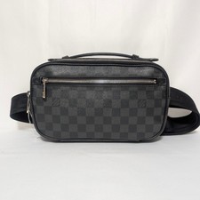 Louis Vuitton Damier Graphite Ombrello Marsupio/Borsa per il corpo, Nero, N41289