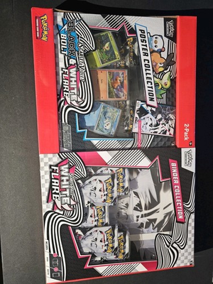 #ad #ad Pokemon Black Bolt amp; White Flare Binder Poster Collection Sams Club Bundle $84.99