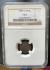 Lower Mintage 1849-O Seated Liberty Half Dime NGC F 12