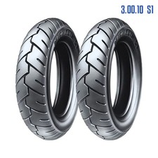 COPPIA GOMME MICHELIN S1 3.00-10 50J PER PIAGGIO VESPA 50 SPECIAL PK