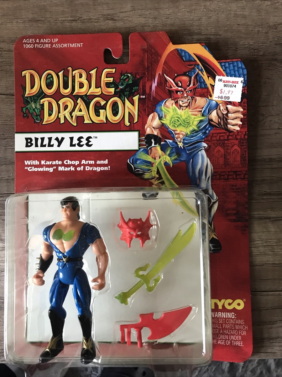 Vtg Double Dragon Action Figure TYCO 1993 - Complete Set Of 7 New